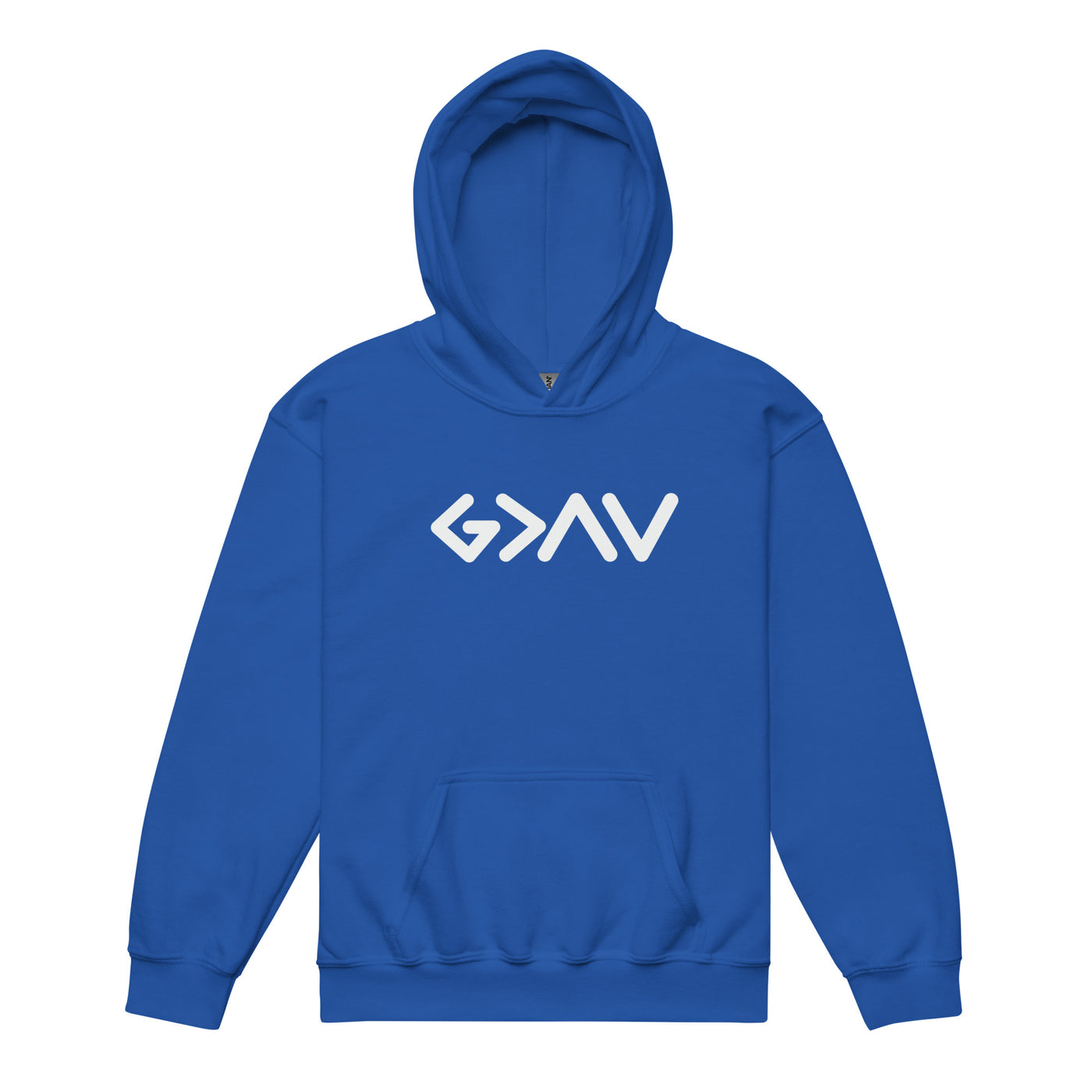 F&H God Is Greater Than The Highs And the Lows Youth heavy blend hoodie