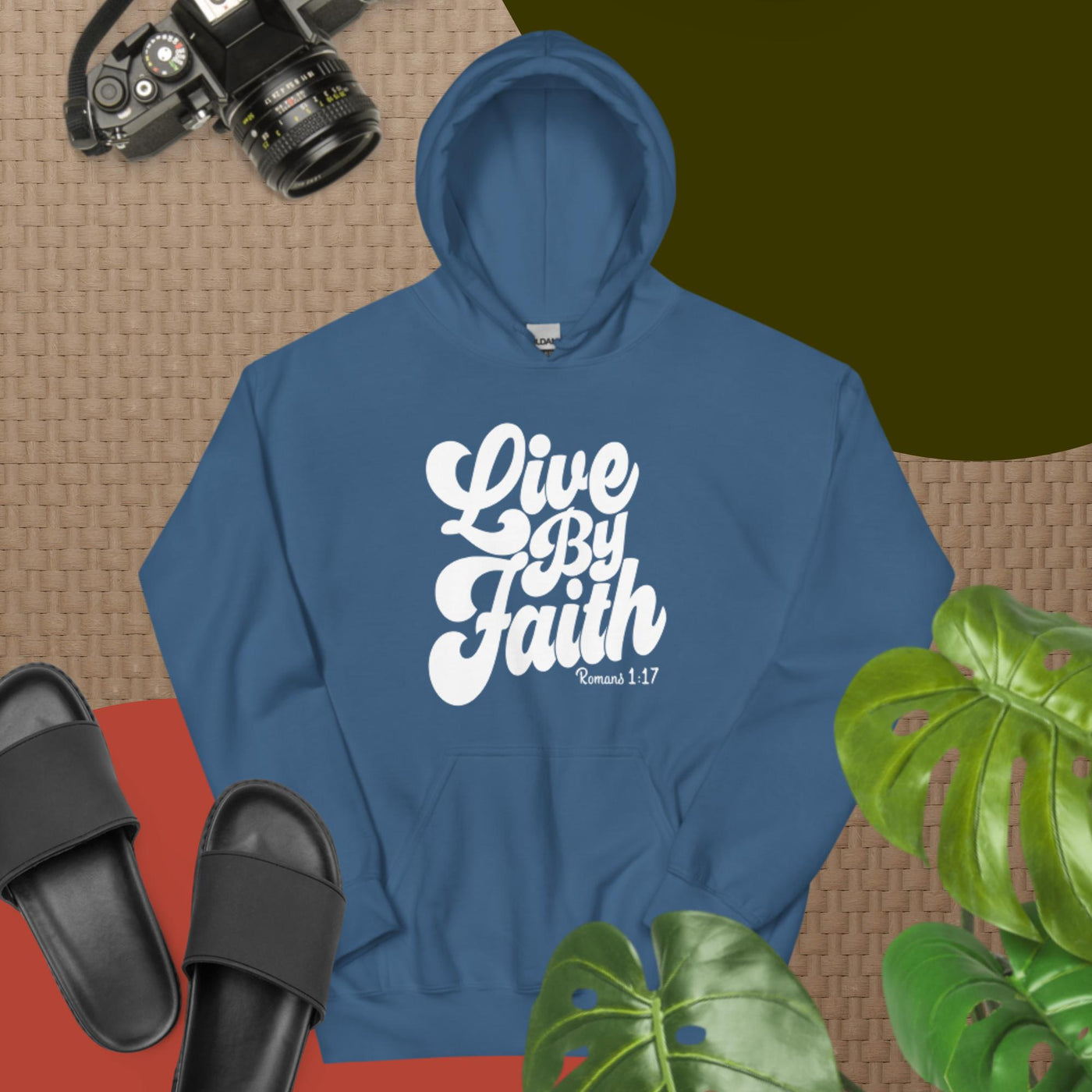 F&H Christian Live By Faith Hoodie