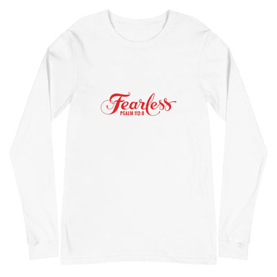 F&H Christian Fearless Women's Long Sleeve T-Shirt - Faith and Happiness Store