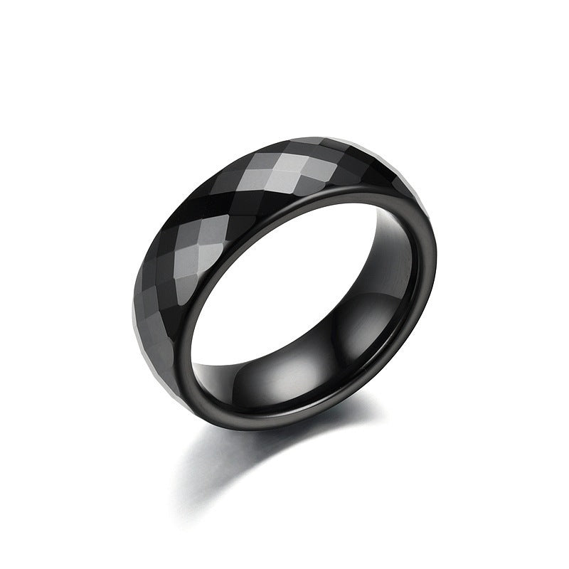 Multi-Faceted popular Men's and Women's Rings