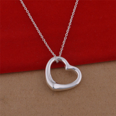 Sterling Silver Plated Necklace Bracelet Earring Jewelry