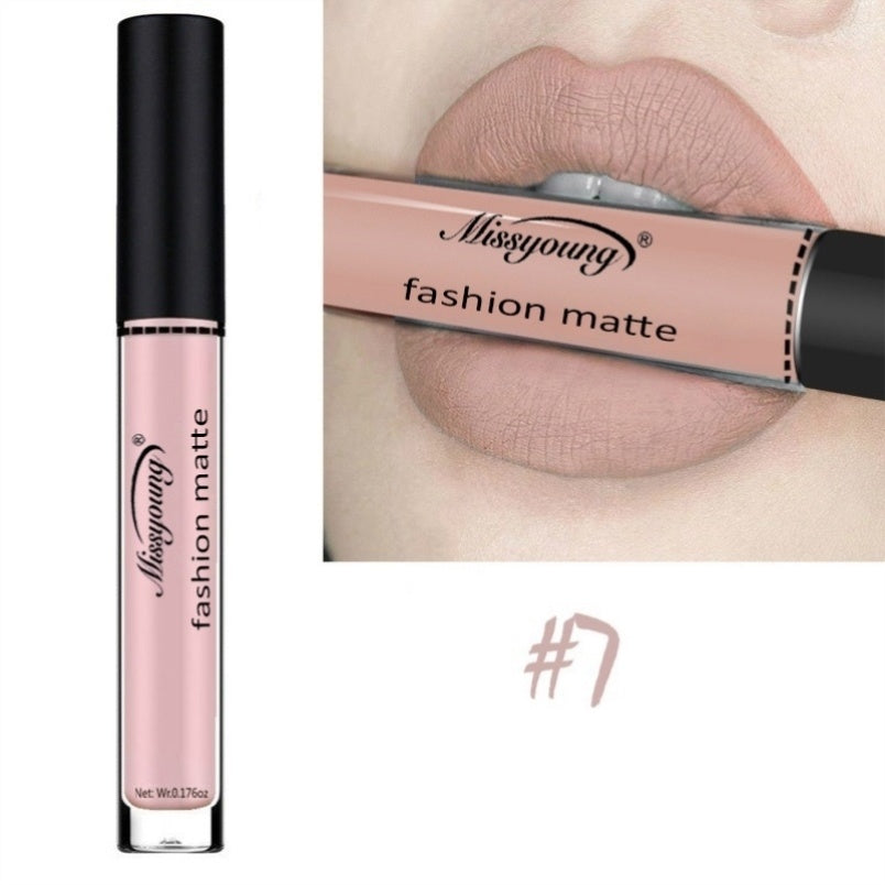 Lip Gloss Liquid Lipstick Non-Stick Cup Matte Makeup Llipstick