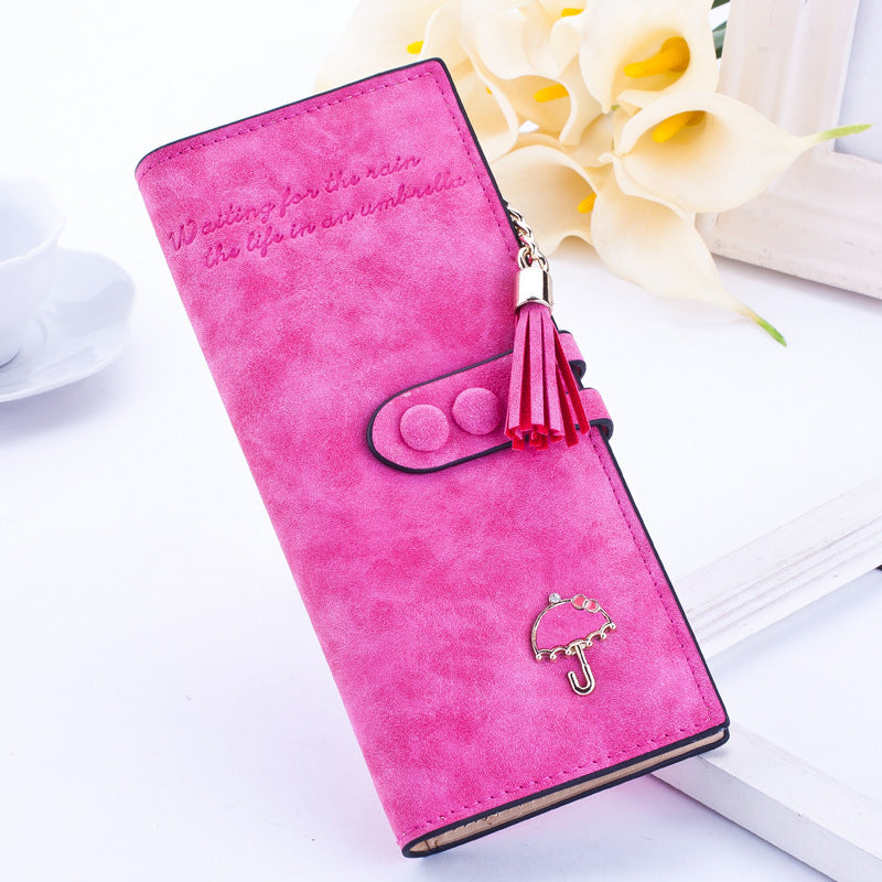 Women Long Zipper Wallet