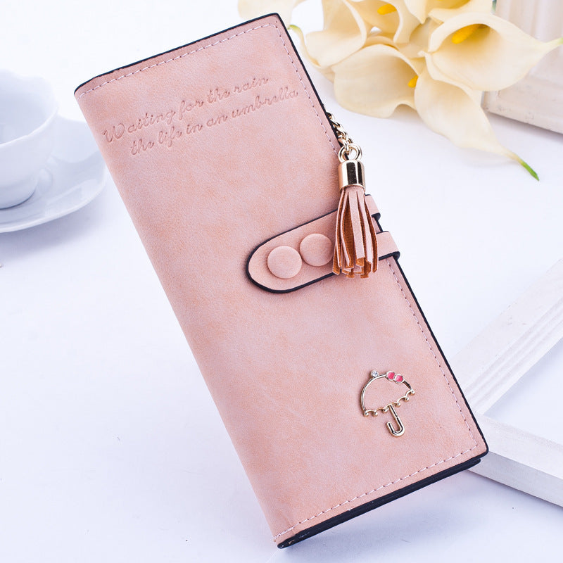 Women Long Zipper Wallet
