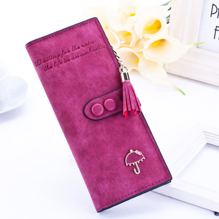 Women Long Zipper Wallet