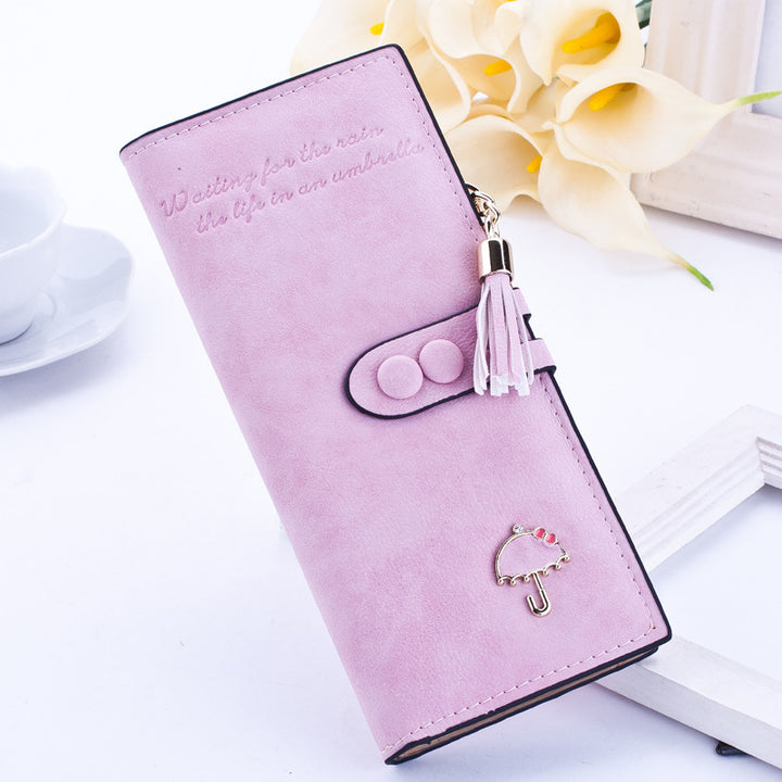 Women Long Zipper Wallet