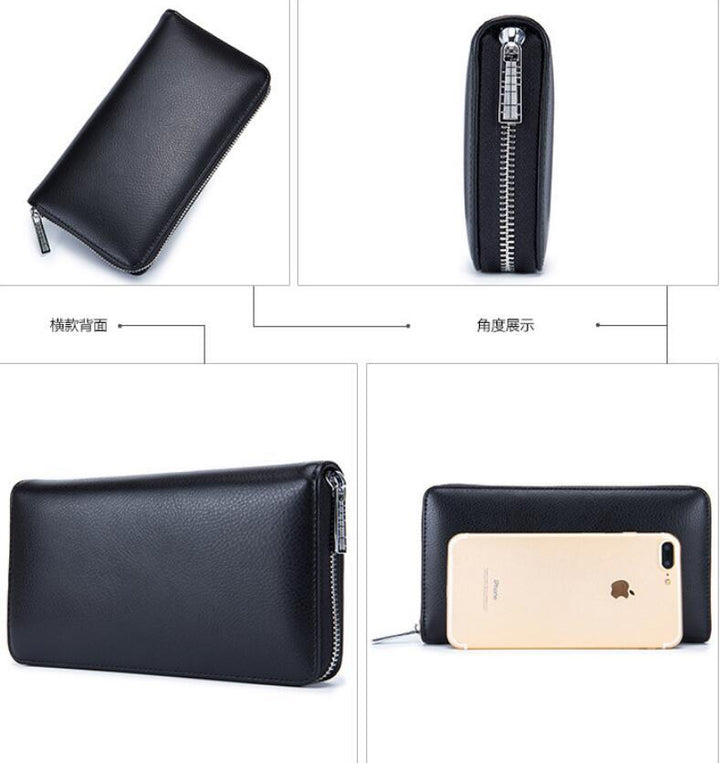 Mens Wallet 36 Slots Card Holder Cell Phone Pocket