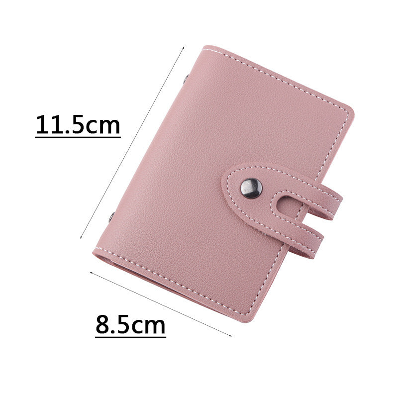 Lady Simple Cute Mini Card Holder