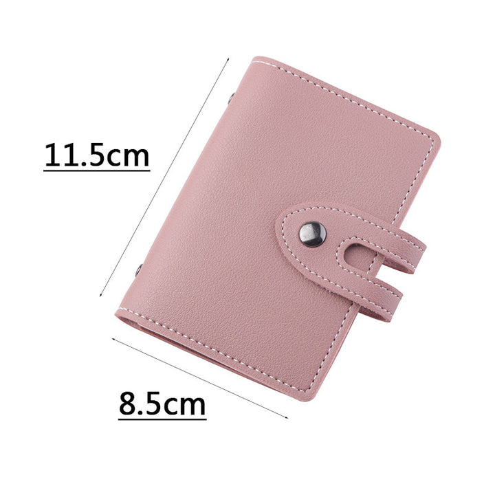 Lady Simple Cute Mini Card Holder