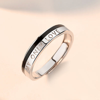 Letter Pair Ring Female Jewelry Ring