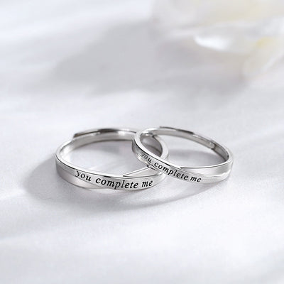 Letter Pair Ring Female Jewelry Ring