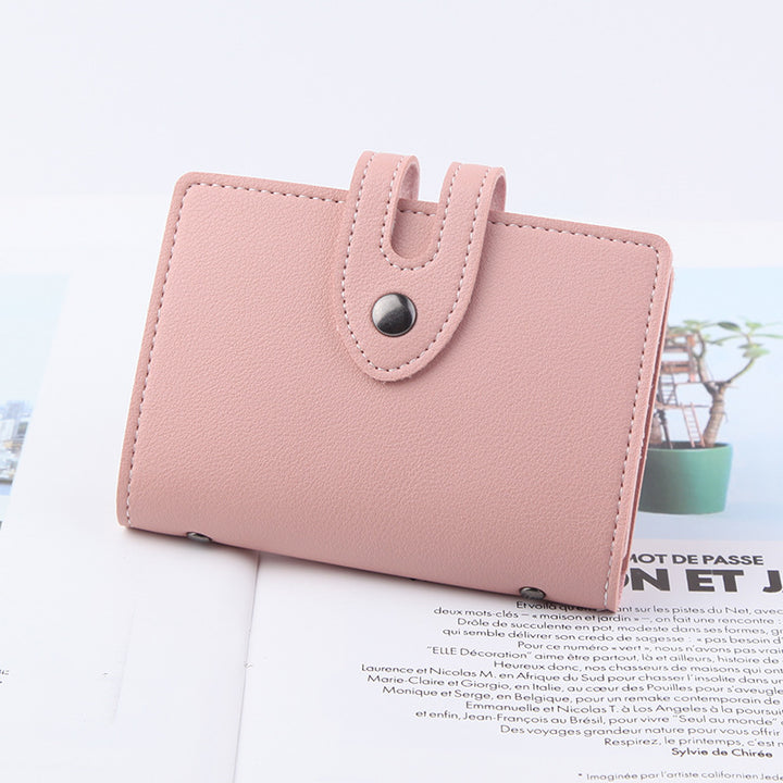 Lady Simple Cute Mini Card Holder