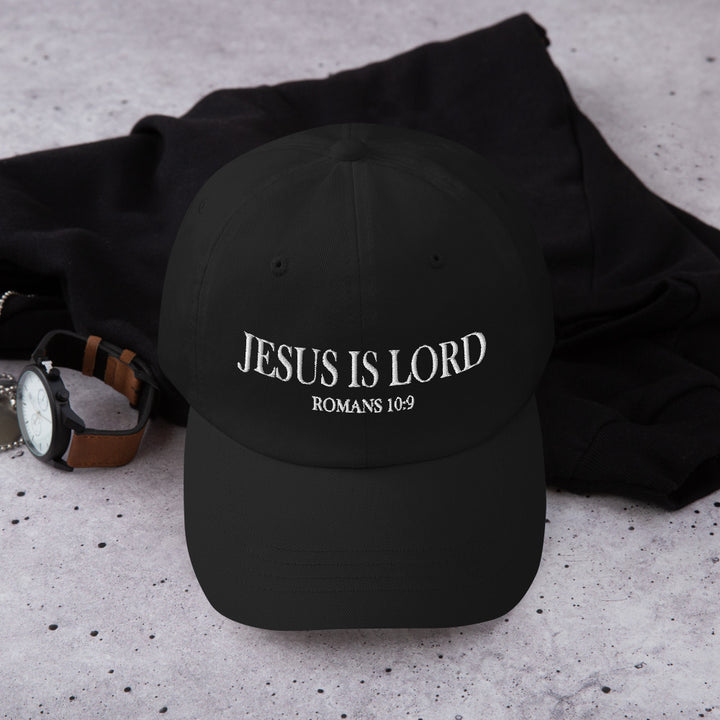 F&H Jesus Is Lord Embroidered Baseball hat