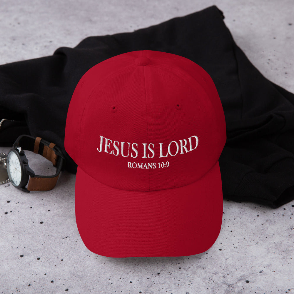F&H Jesus Is Lord Embroidered Baseball hat