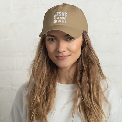 F&H Jesus Name Above All Names Embroidered Baseball Hat