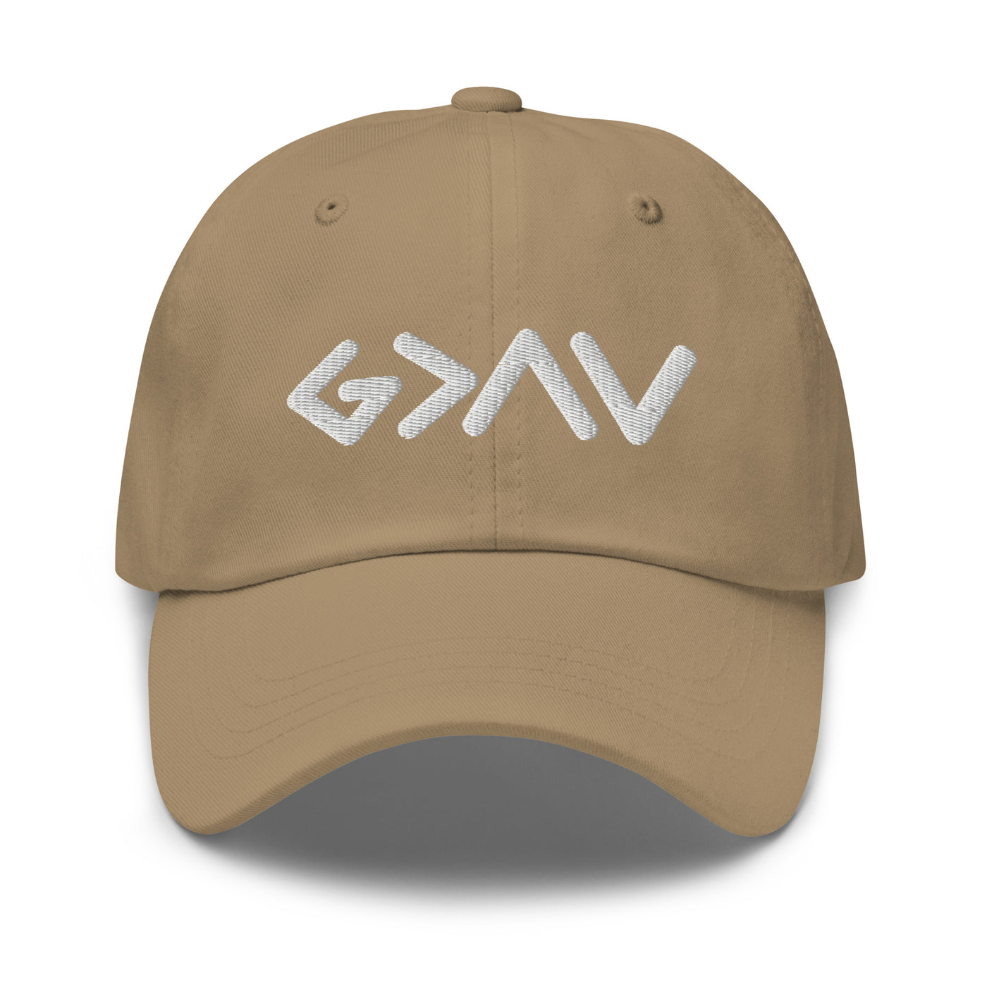 F&H God Is Greater than the Highs and Lows embroidered Baseball Hat