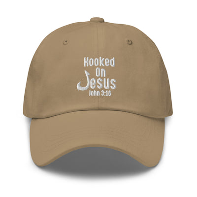 F&H Hooked On Jesus Baseball Hat