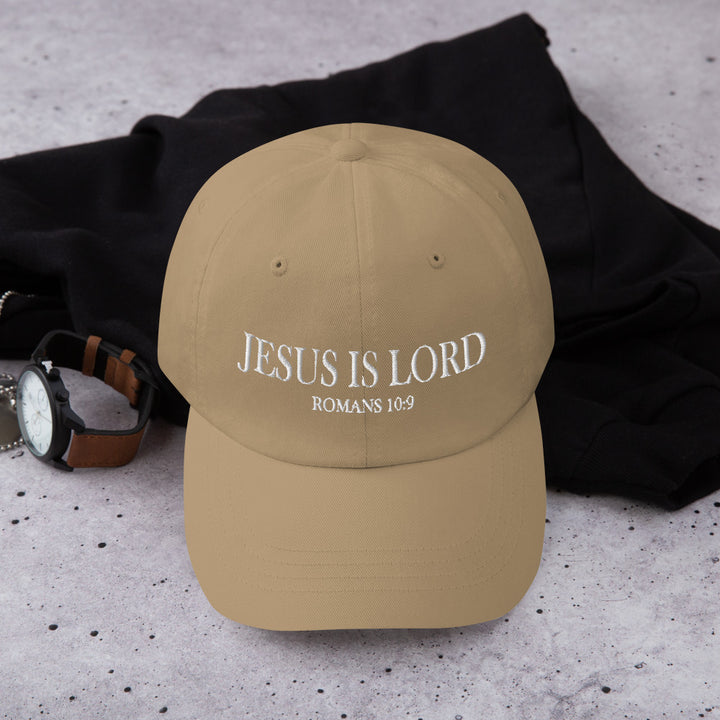 F&H Jesus Is Lord Embroidered Baseball hat
