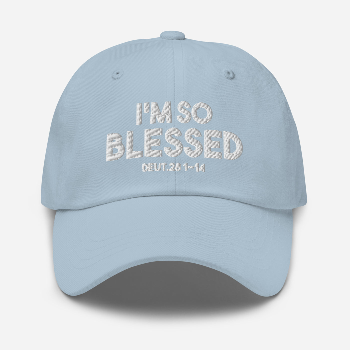 F&H I'M So Blessed Embroidered Baseball Hat