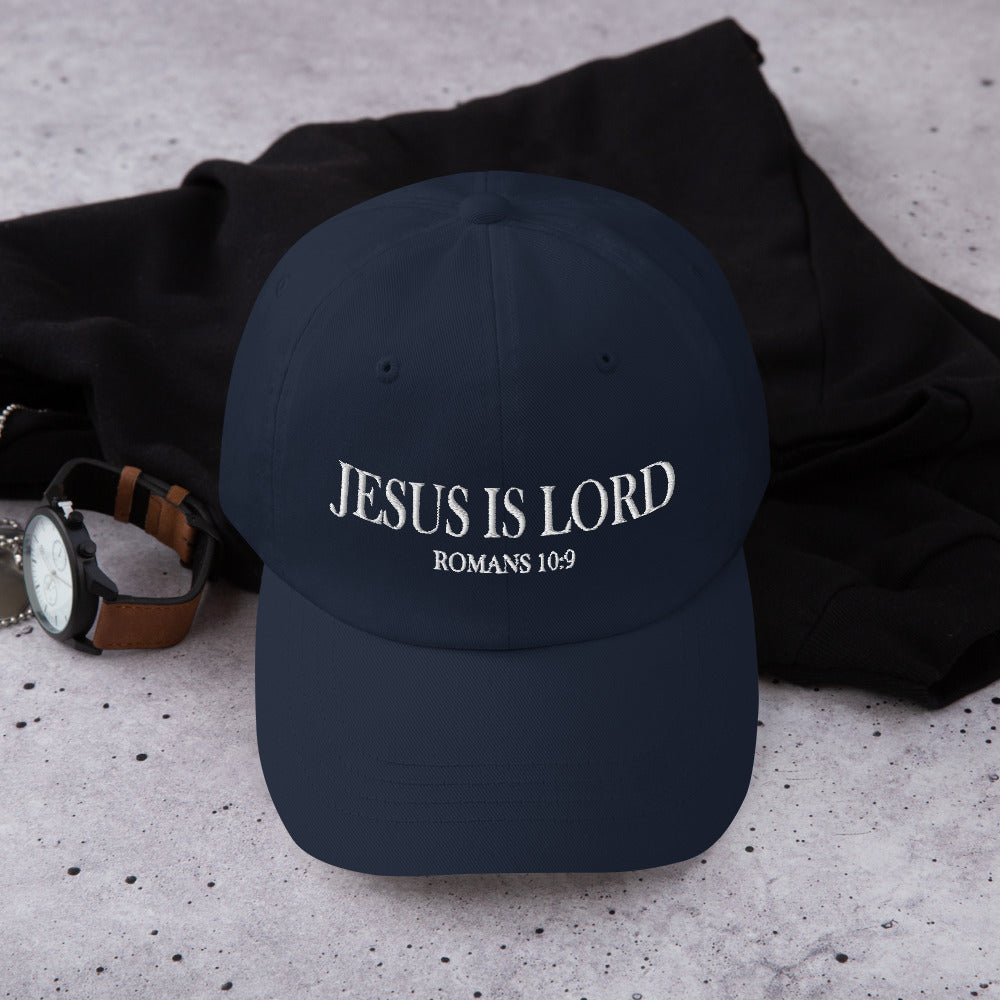 F&H Jesus Is Lord Embroidered Baseball hat