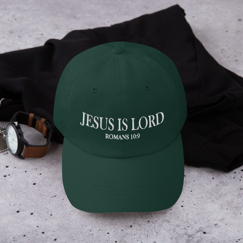 F&H Jesus Is Lord Embroidered Baseball hat