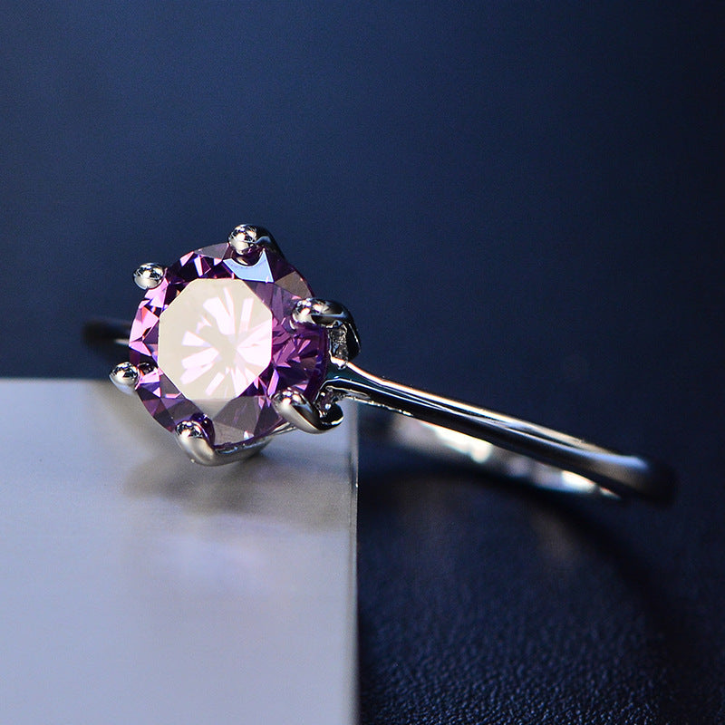 Womens Zircon Ring