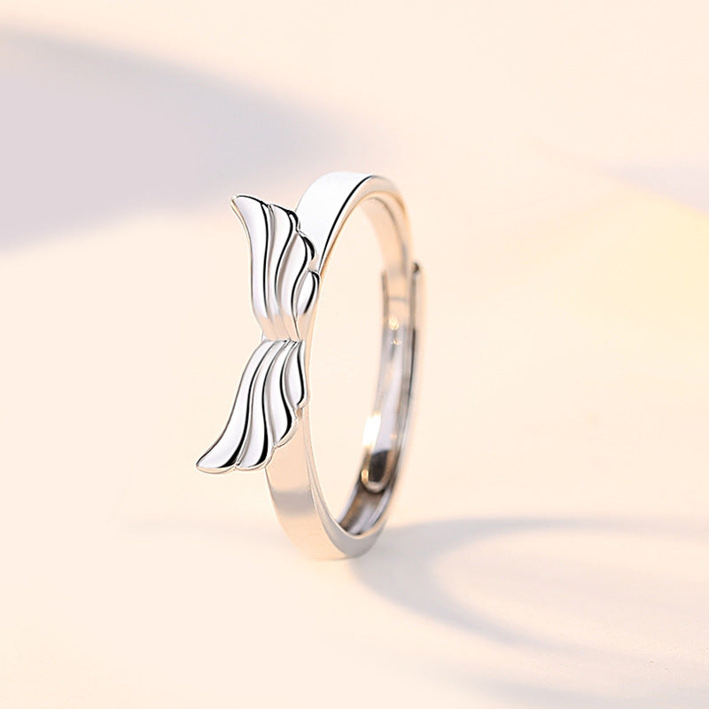 Letter Pair Ring Female Jewelry Ring