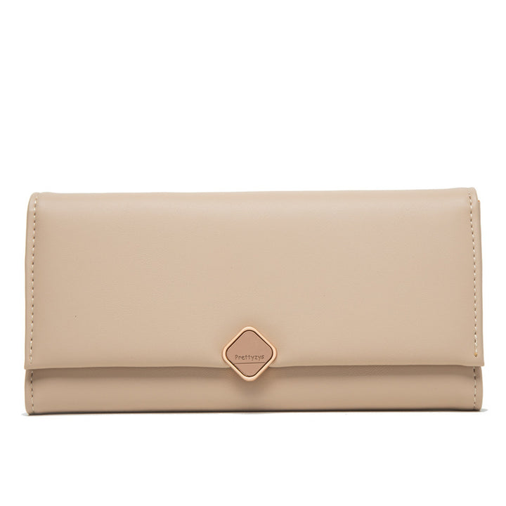Women's Fashion Simple Multifunctional Tri-fold Wallet