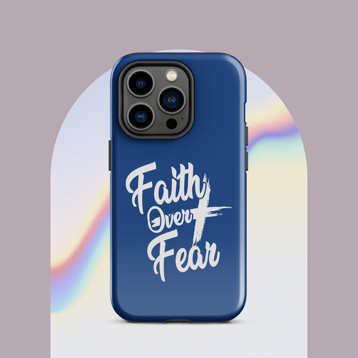 F&H Faith Over Fear Tough Case for iPhone®