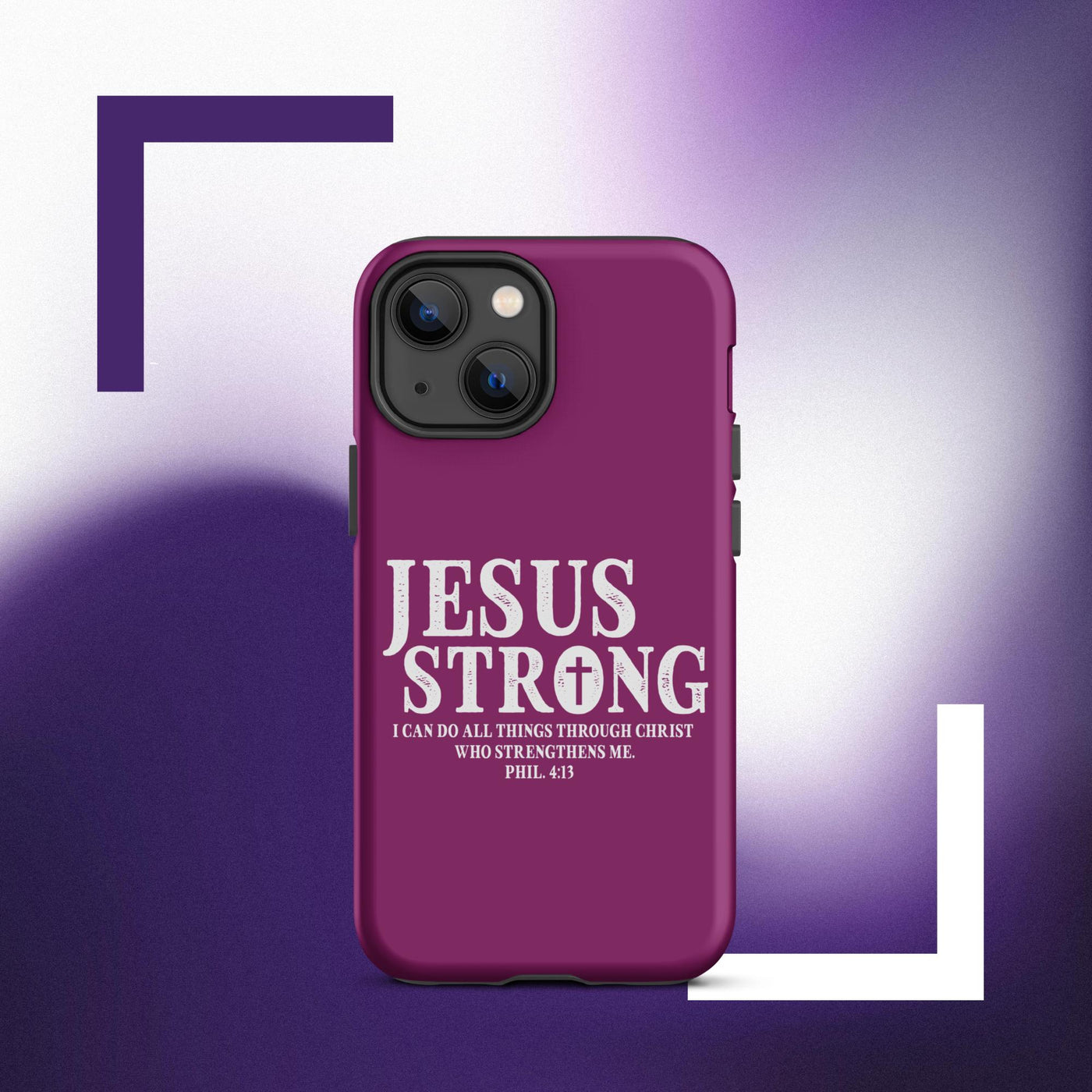 F&H Jesus Strong Tough Case for iPhone®