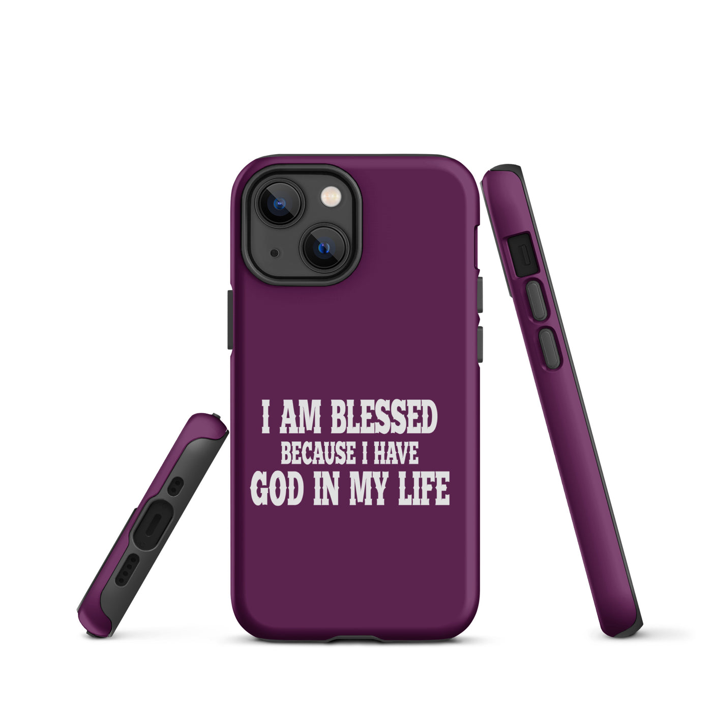 F&H I Am Blessed Because I have God In My Life Tough Case for iPhone®
