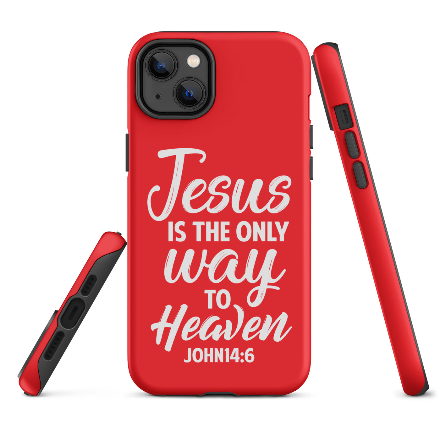 F&H Jesus is the Only Way To Heaven Tough Case for iPhone®