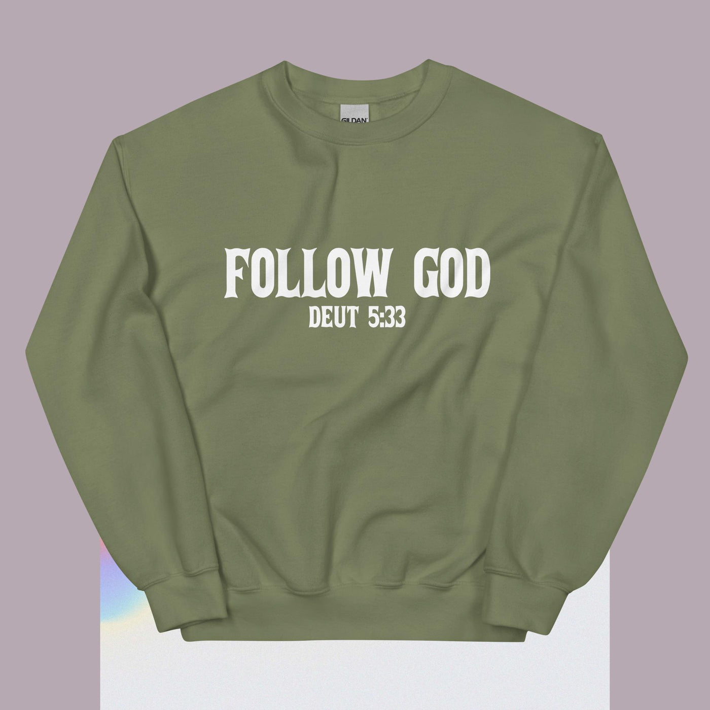 F&H Christian Follow God Sweatshirt