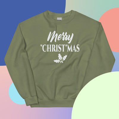 F&H Merry "Christ"mas Unisex Sweatshirt