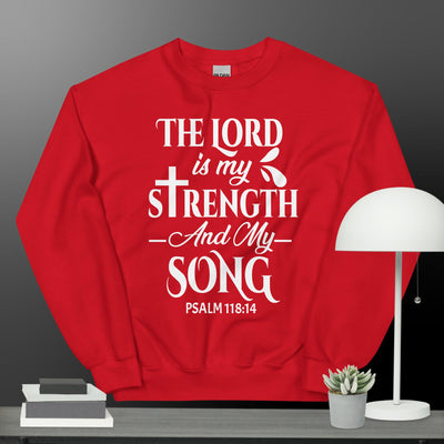 F&H The Lord Is My Strength And My Song Sweatshirt