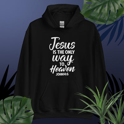 F&H Christian Jesus Is the Only Way To Heaven Hoodie