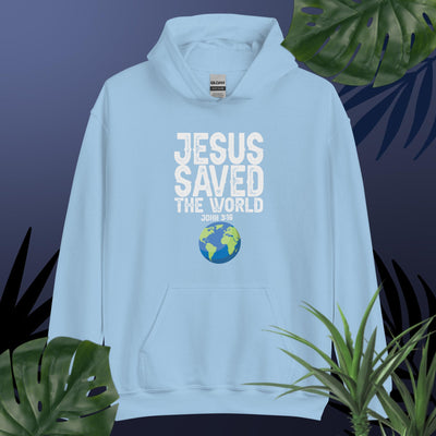 F&H Christian Jesus Saved The World Hoodie