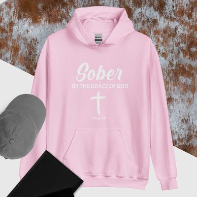 F&H Sober By The Grace Of God Hoodie