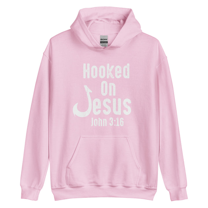 F&H Hooked On Jesus Unisex Hoodie