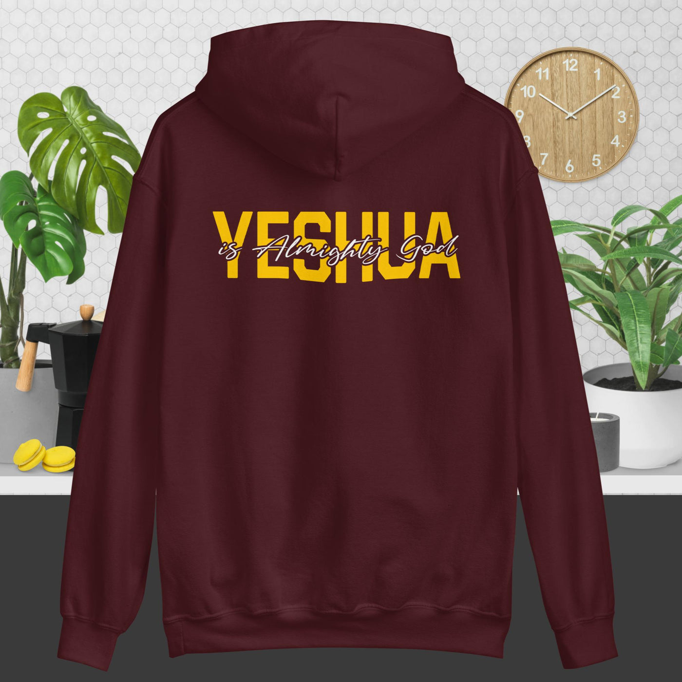 F&H Yeshua is God Almighty Two Sided Hoodie