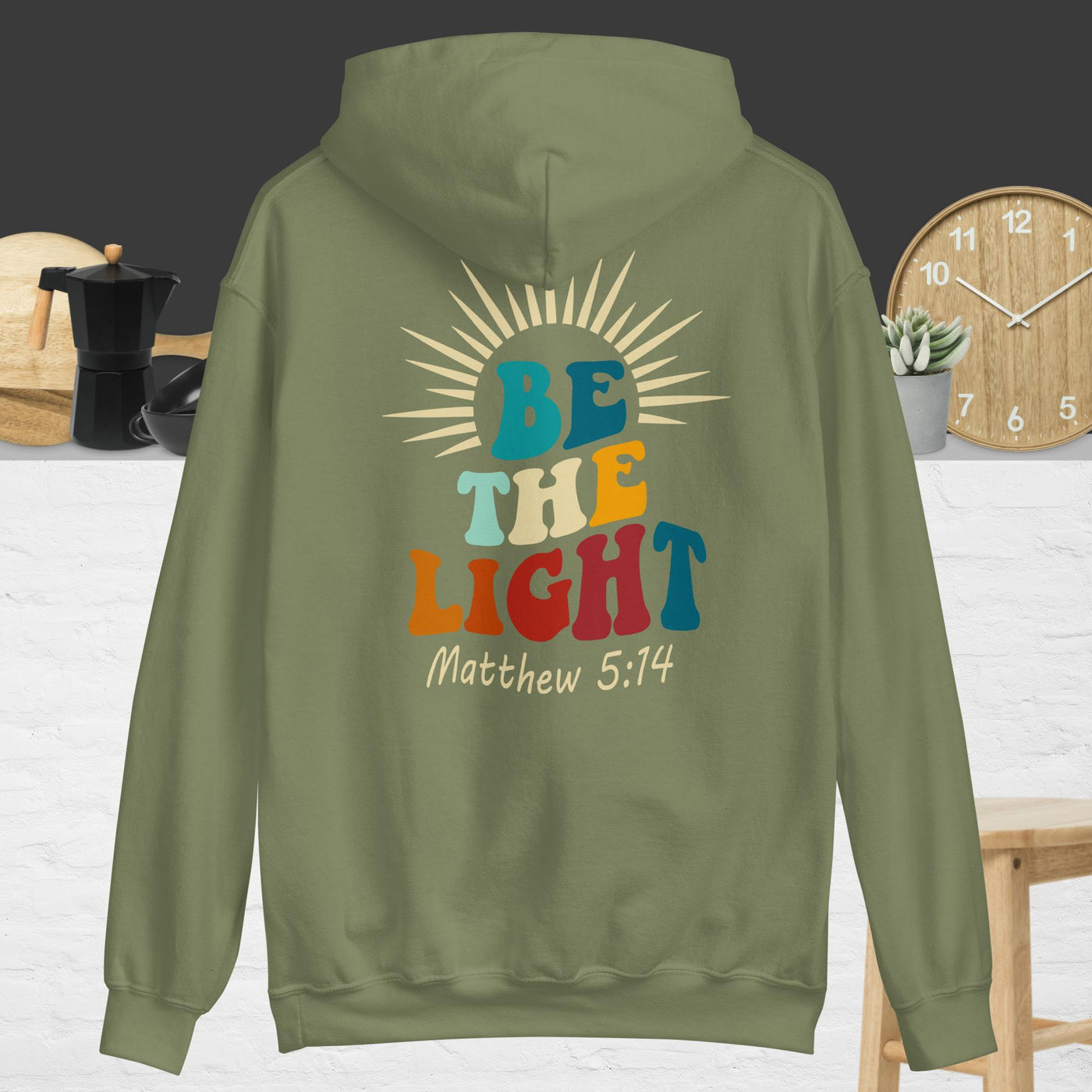 F&H Be The Light Two Sided Hoodie