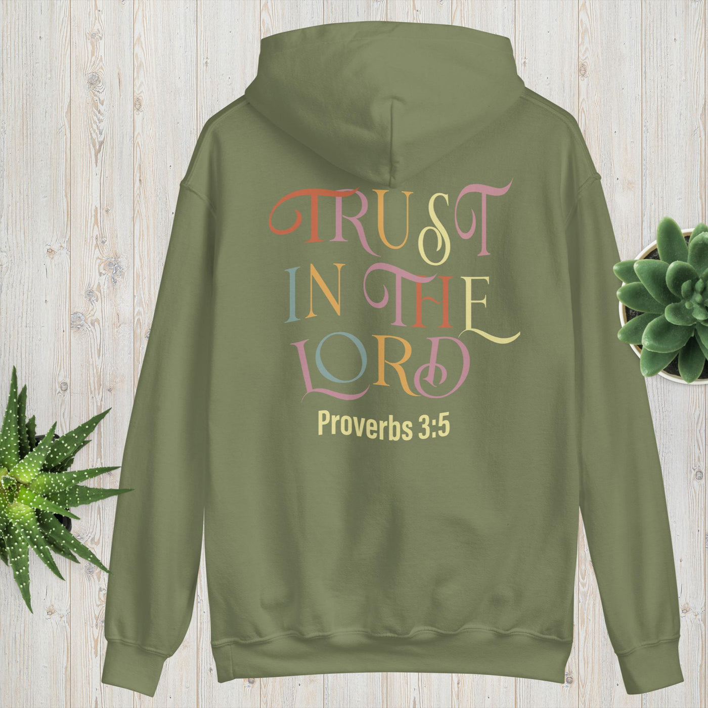 F&H Trust In The Lord Two Sided Hoodie