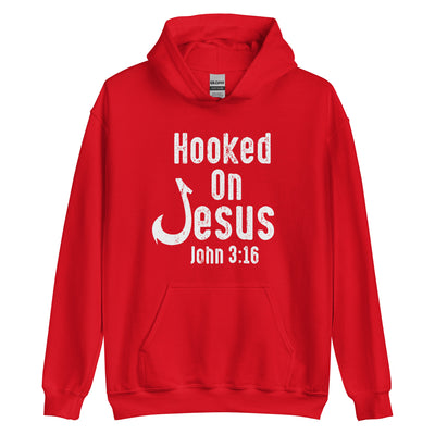 F&H Hooked On Jesus Unisex Hoodie