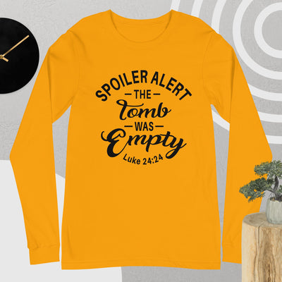 F&H Spolier Alert The Tomb Was Empty Long Sleeve Tee