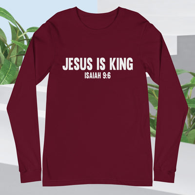 F&H Jesus Is King Long Sleeve Tee