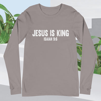 F&H Jesus Is King Long Sleeve Tee