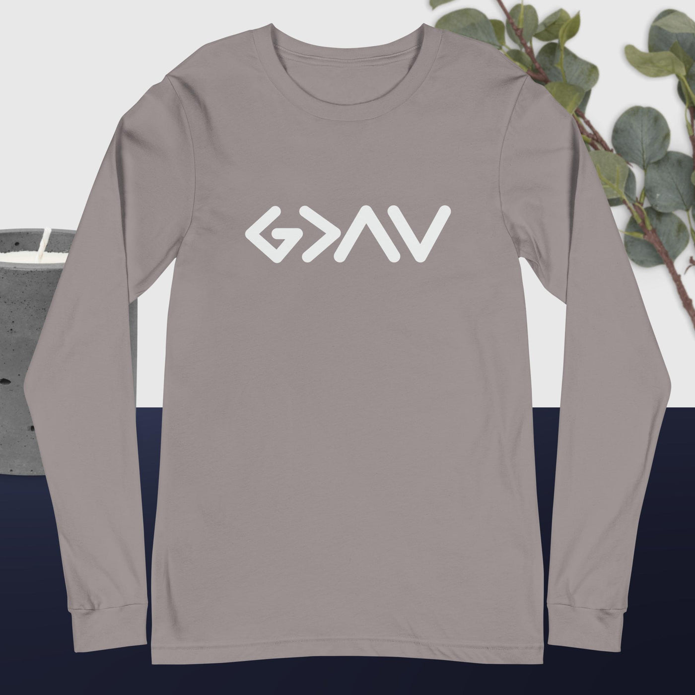 F&H God Is Greater Than The Highs And Lows Long Sleeve Tee