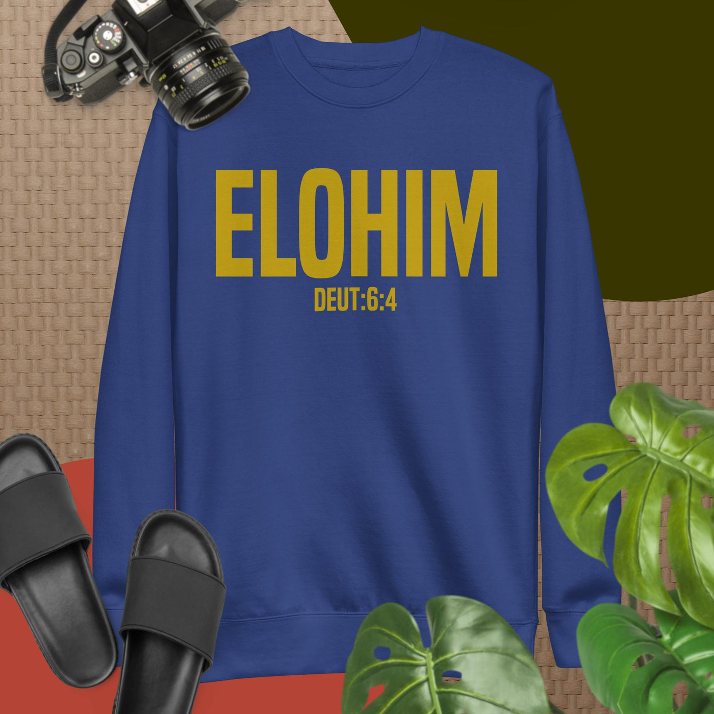 F&H Christian Elohim Womens Premium Sweatshirt