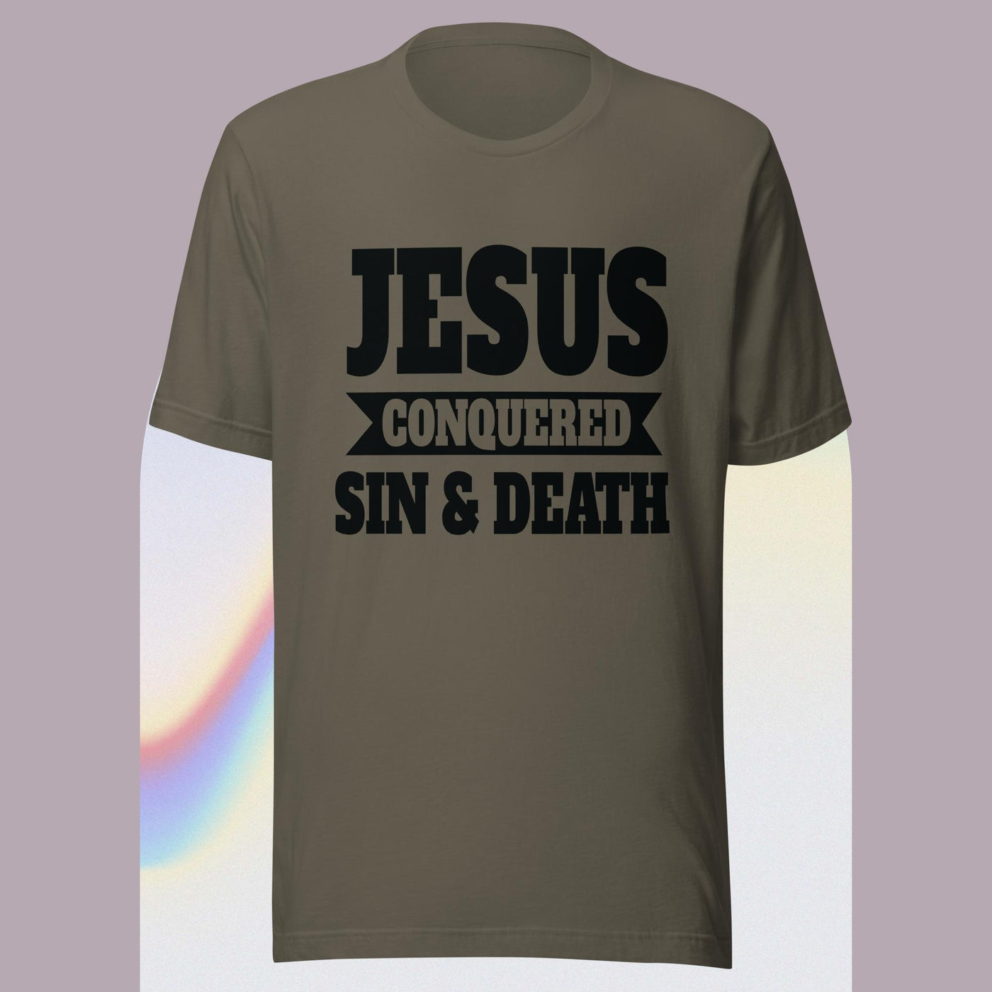 F&H Christian Jesus Conquered Sin & Death T-shirt