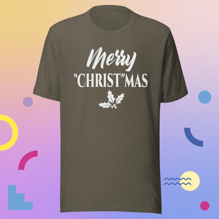 F&H Merry "Christ"mas t-shirt